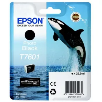 Epson T7601 Photo Black Eredeti Tintapatron