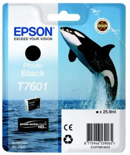 Epson T7601 Photo Black Eredeti Tintapatron