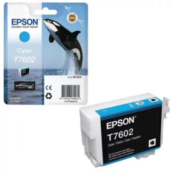 Epson T7602 Cyan Eredeti Tintapatron