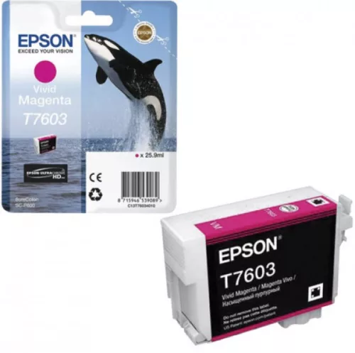 Epson T7603 Magenta Eredeti Tintapatron