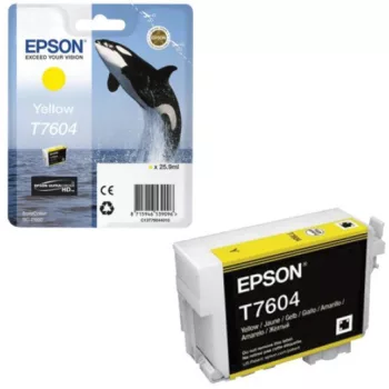 Epson T7604 Yellow Eredeti Tintapatron