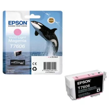Epson T7606 Light Magenta Eredeti Tintapatron