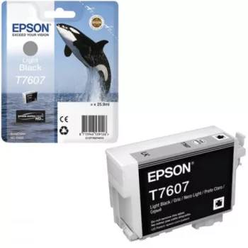 Epson T7607 Eredeti Tintapatron Light Bk