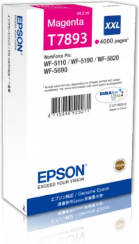Epson T7893 Magenta Eredeti Tintapatron