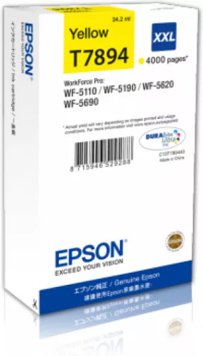 Epson T7894 Yellow Eredeti Tintapatron