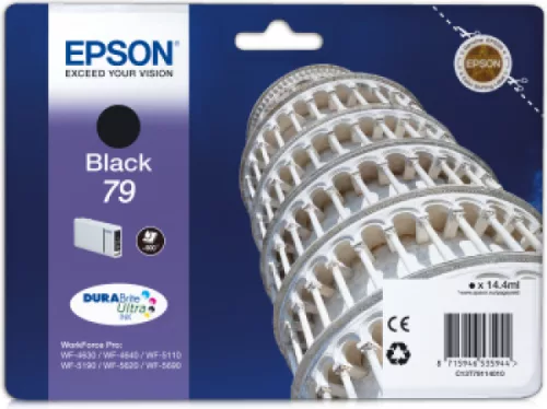Epson T7911 Black Eredeti Tintapatron No.79