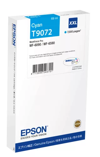 Epson T9072 Cyan Eredeti Tintapatron