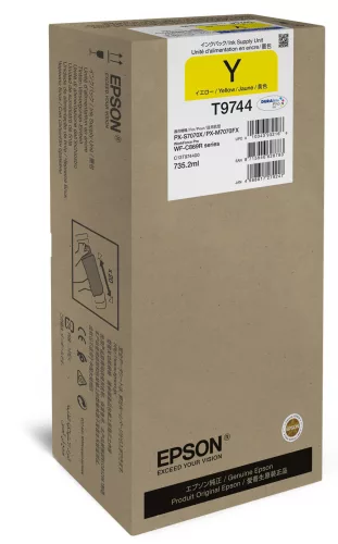 Epson T9744 Yellow Eredeti Tintapatron 84K