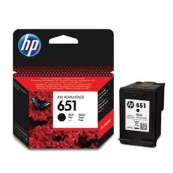 HP 651 Black C2P10AE Eredeti Tintapatron