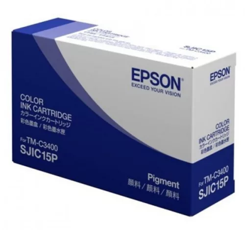 Epson SJIC15P C3400 Color Eredeti Tintapatron