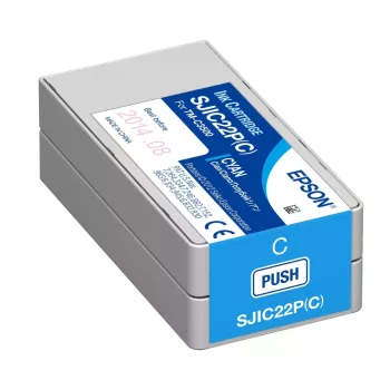 Epson SJIC22P(C) C3500 Cyan Eredeti Tintapatron