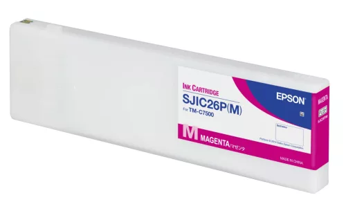 Epson SJIC26P(M) C7500 Magenta Eredeti Tintapatron