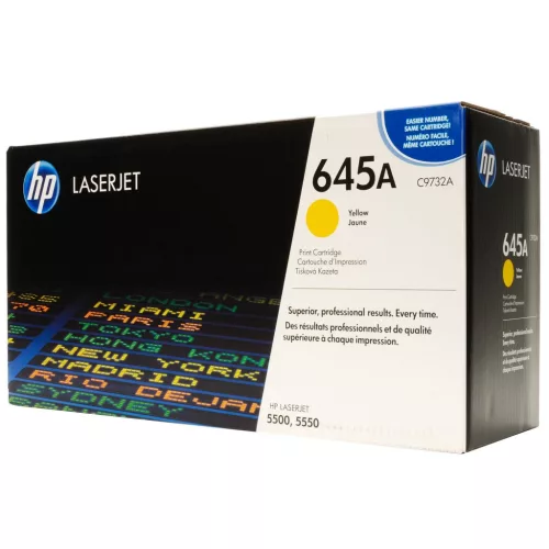 HP C9732A No.645A Yellow Eredeti Toner