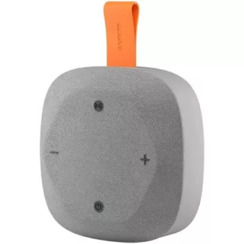   Hangszóró, hordozható, Bluetooth 5.3, CANYON "Hexagon 10", szürke-narancs