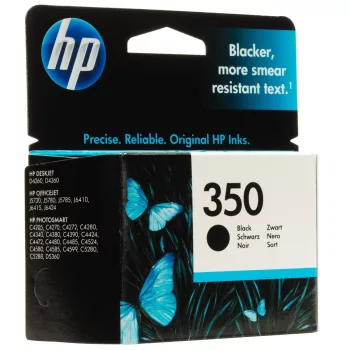 HP 350 Black CB335EE Eredeti Tintapatron