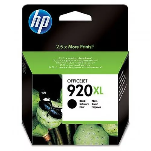 HP 920XL Black CD975AE Eredeti Tintapatron