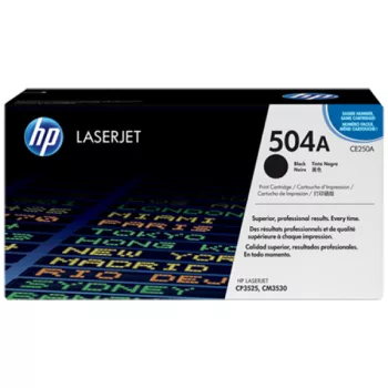 HP CE250A No.504A Black Eredeti Toner