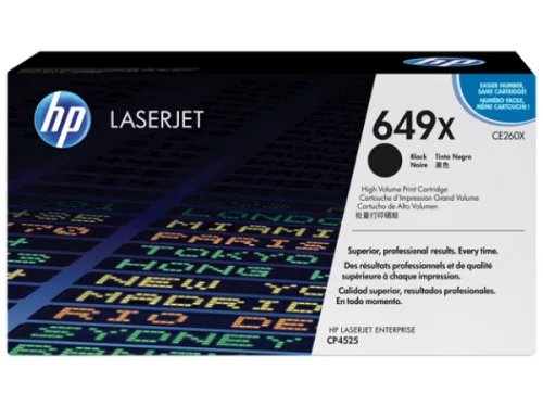 HP CE260X No.649X Black Eredeti Toner