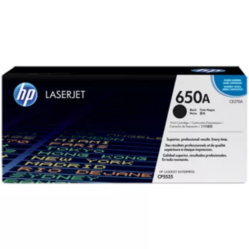 HP CE270A No.650A Black Eredeti Toner