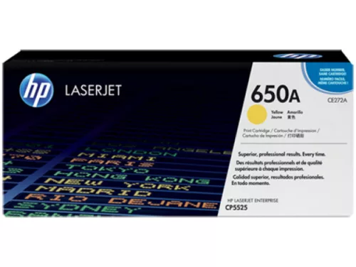 HP CE272A No.650A Yellow Eredeti Toner