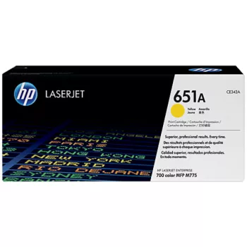HP CE342A No.651A Yellow Eredeti Toner