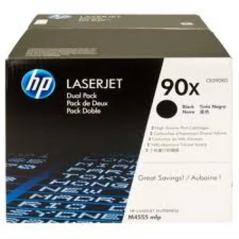 HP CE390XD 2* No.90X Black Eredeti Toner