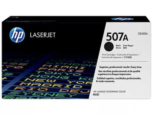 HP CE400A No.507A Black Eredeti Toner