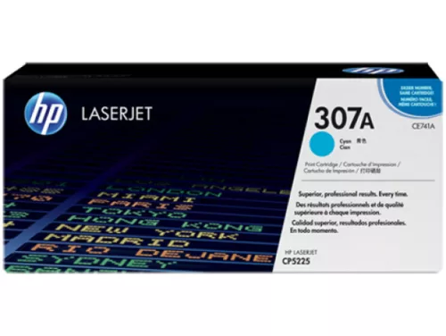 HP CE741A No.307A Cyan Eredeti Toner