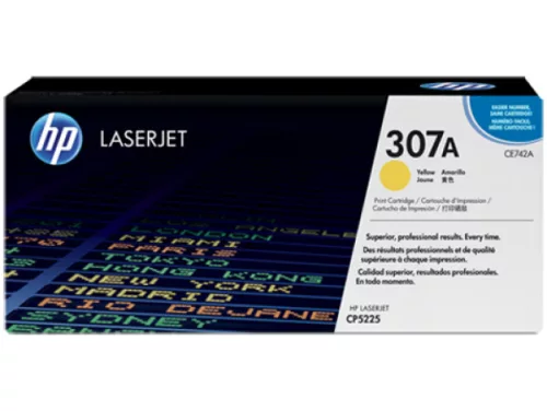 HP CE742A No.307A Yellow Eredeti Toner
