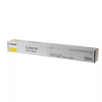 Canon C-EXV51 Yellow Eredeti Toner