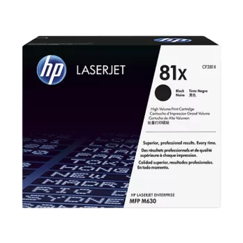 HP CF281X No.81X Black Eredeti Toner