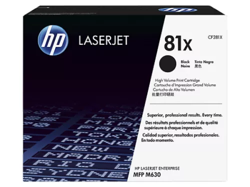 HP CF281X No.81X Black Eredeti Toner