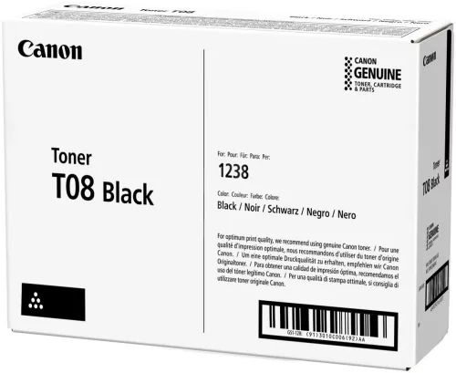 Canon T08 Black Eredeti Toner