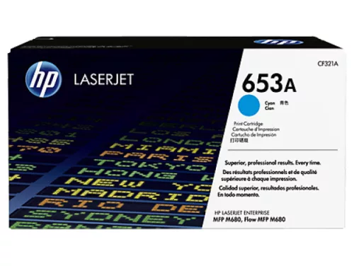 HP CF321A No.653A Cyan Eredeti Toner