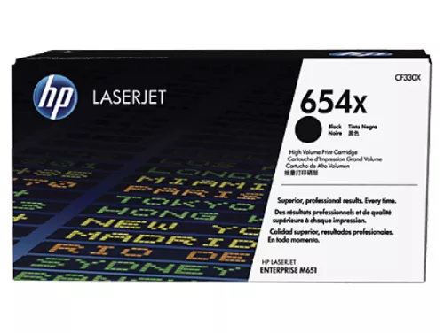 HP CF330X No.654X Black Eredeti Toner