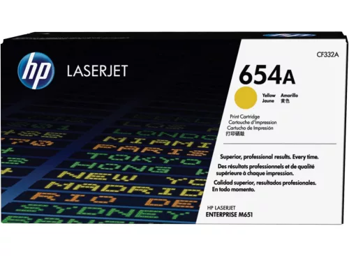 HP CF332A No.654A Yellow Eredeti Toner