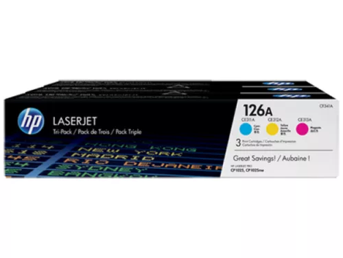 HP CF341A Multipack No.126A