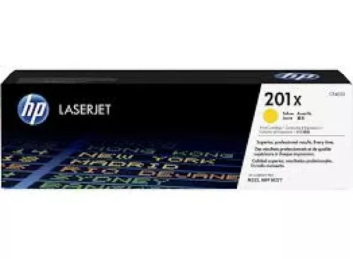 HP 201X Yellow CF402X Eredeti Toner