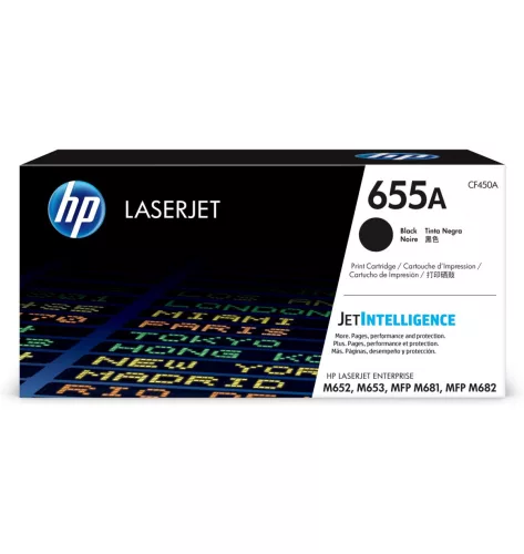 HP 655A Black CF450A Eredeti Toner