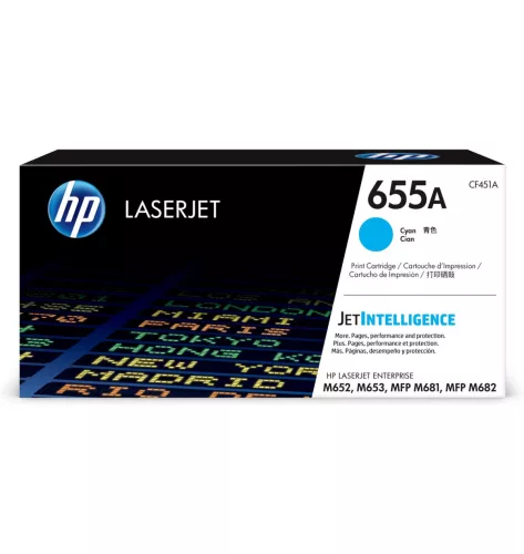 HP 655A Cyan CF451A Eredeti Toner