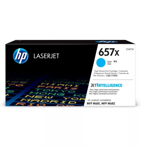 HP CF471X No.657X Cyan Eredeti Toner