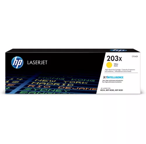 HP 203X Yellow CF542X Eredeti Toner
