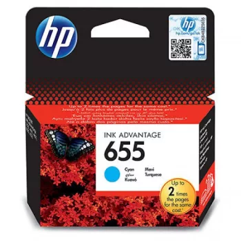 HP 655 Cyan CZ110AE Eredeti Tintapatron