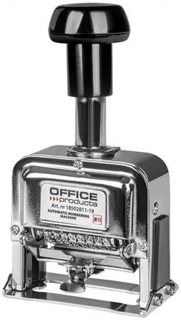 Sorszámbélyegző, automata, fém, 8 karakter, OFFICE PRODUCT