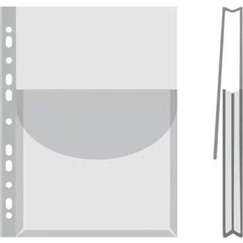   Katalógustartó genotherm, lefűzhető, A4, 170 mikron, víztiszta, 27 mm, DONAU