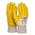 Szerelőkesztyű, nitril, DONAU "Safety 02", 10/XL méret, sárga