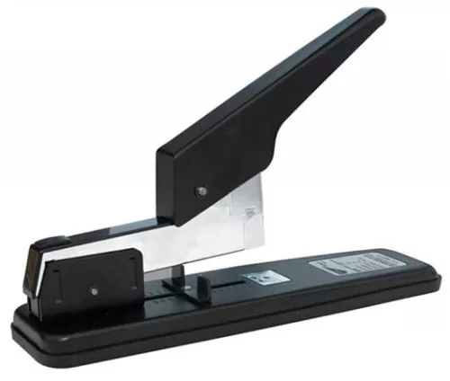 Tűzőgép, nagyteljesítményű, fém, 100 lap, OFFICE PRODUCTS "HD", fekete
