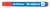 Táblamarker, 2-4 mm, kúpos, DONAU "D-signer B", piros