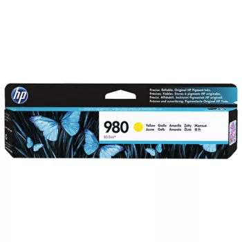 HP D8J09A No.980 Yellow Eredeti Tintapatron