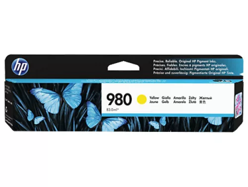 HP D8J09A No.980 Yellow Eredeti Tintapatron